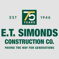 Logo for E.T. Simonds Construction Co.